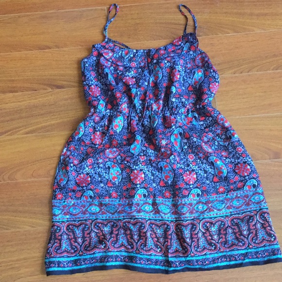 American Eagle Outfitters Dresses & Skirts - AEO Paisley Print Spaghetti Strap Dress